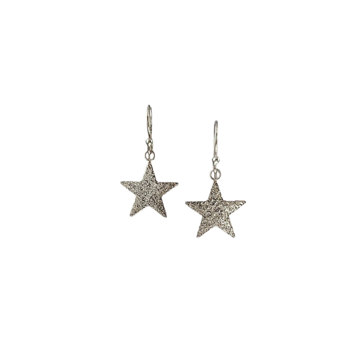 Star dangle earrings